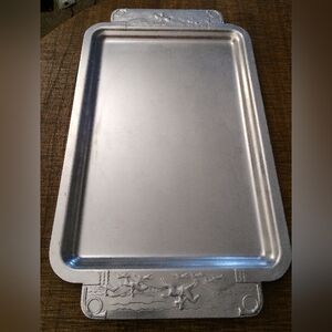 Kensington Aluminum Serving Tray, Hunting Scene with Horses and Hounds